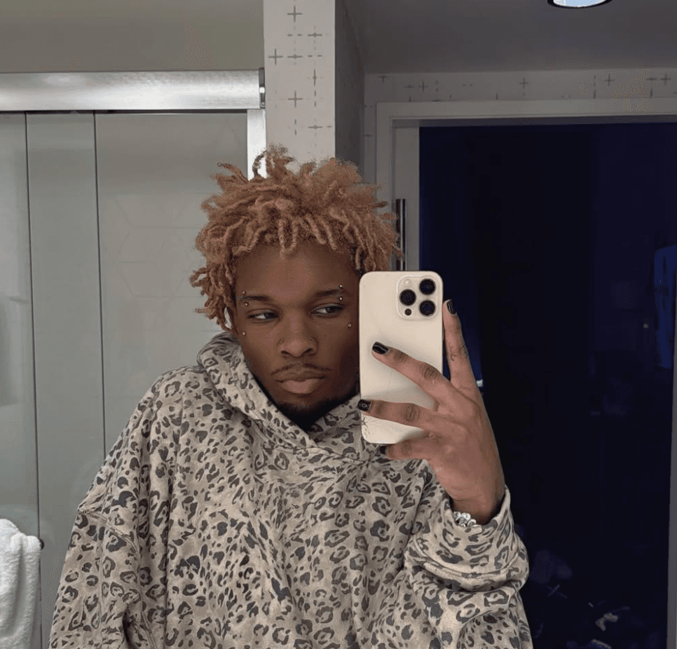 D4vd at Paris Fashion Week, March 2025