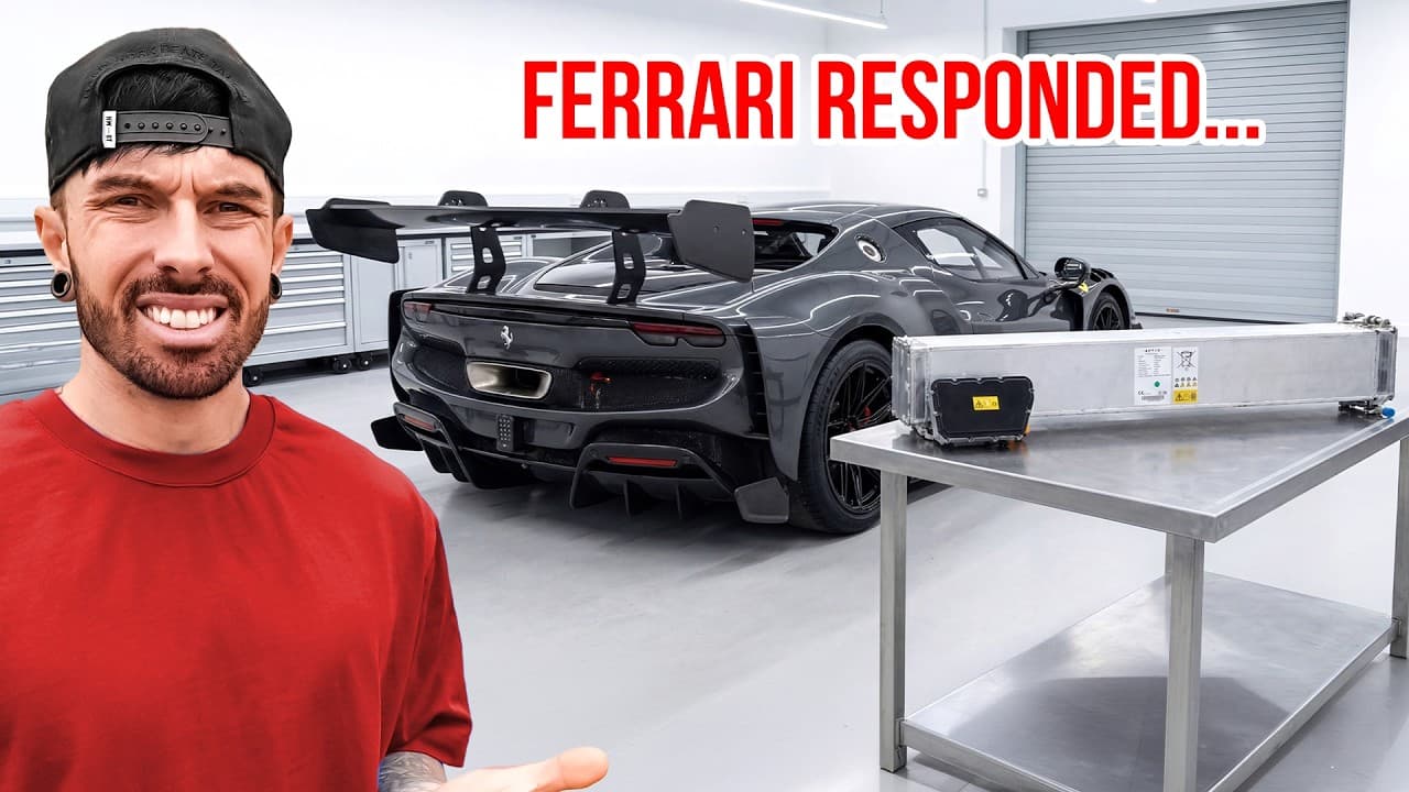 Mat Armstrong Ferrari 296 | Attempting to Start the Wrecked GTB